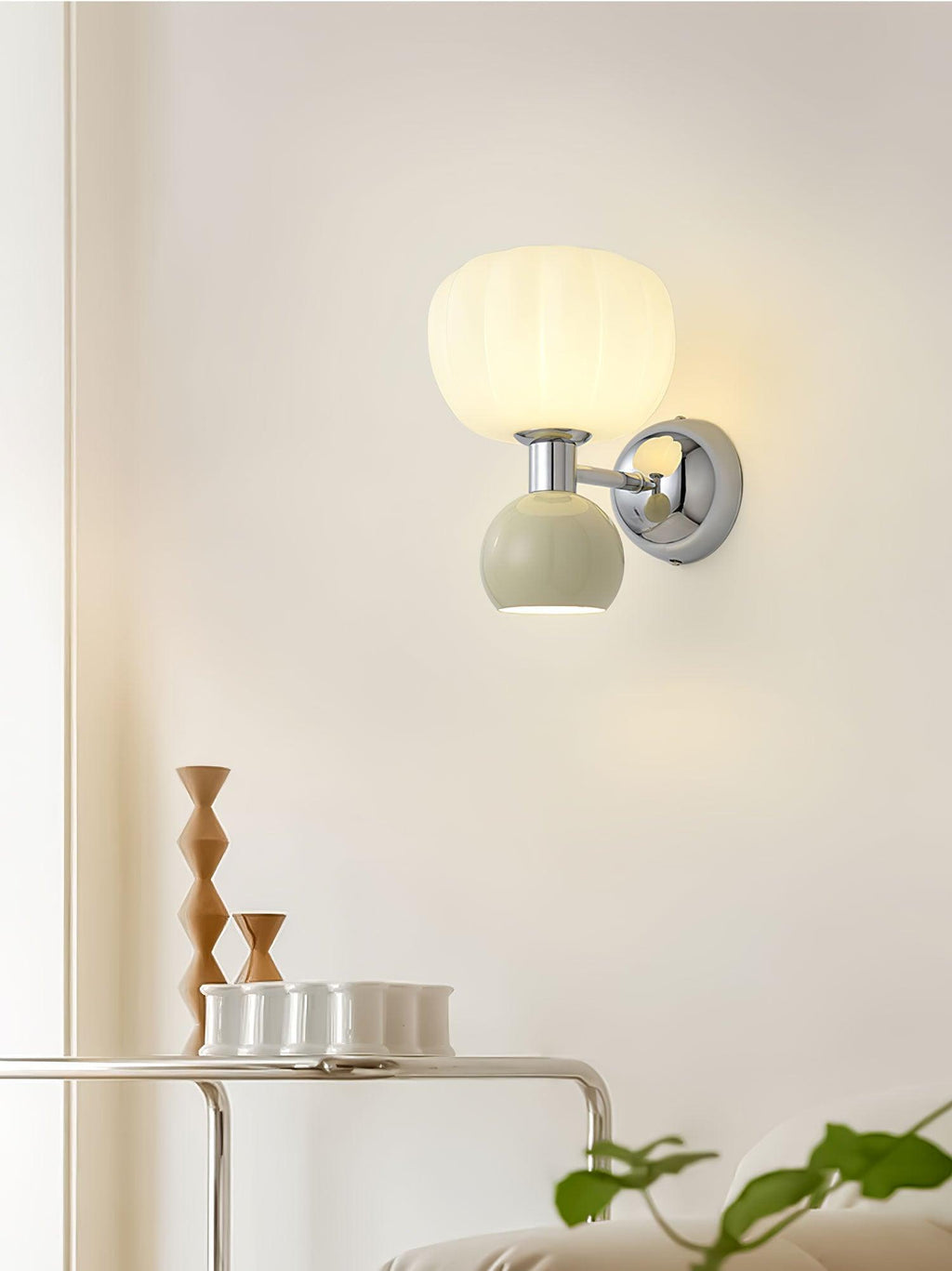 Darrowina Plastic Wall Light-Moonnatur