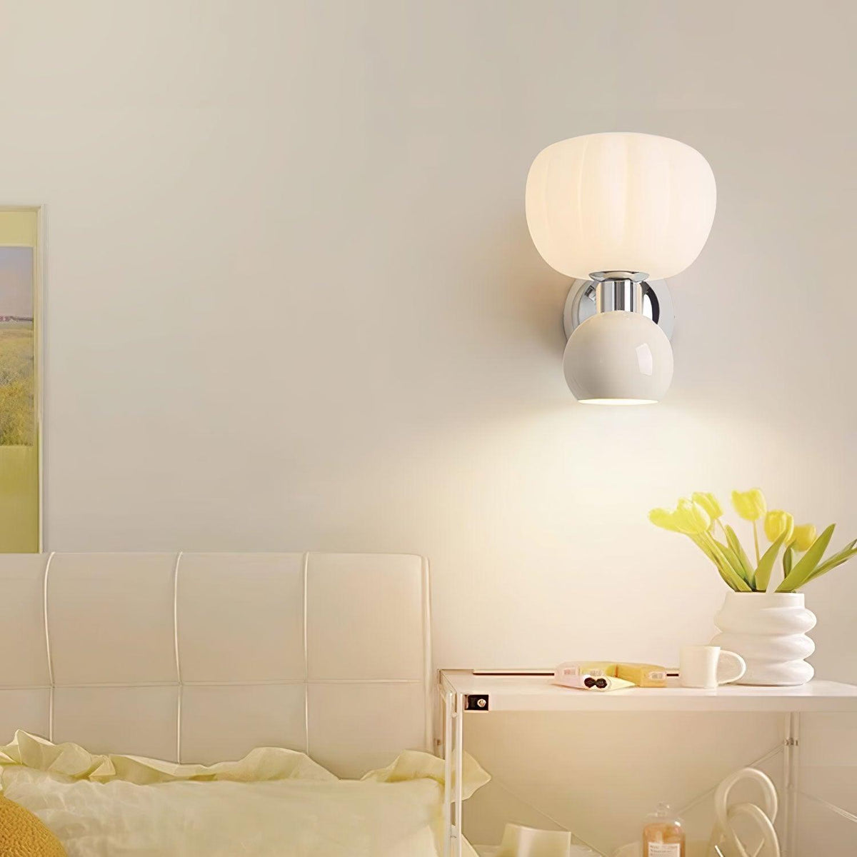 Darrowina Plastic Wall Light-Moonnatur