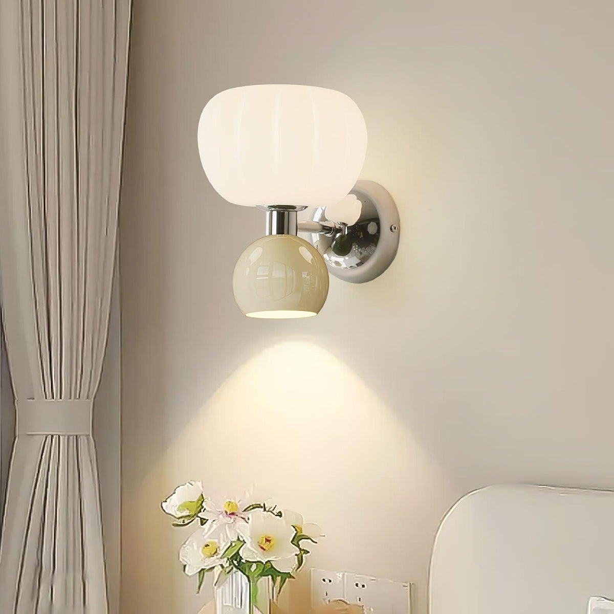 Darrowina Plastic Wall Light-Moonnatur