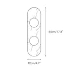 Ferroweris Marble Wall Light-Moonnatur