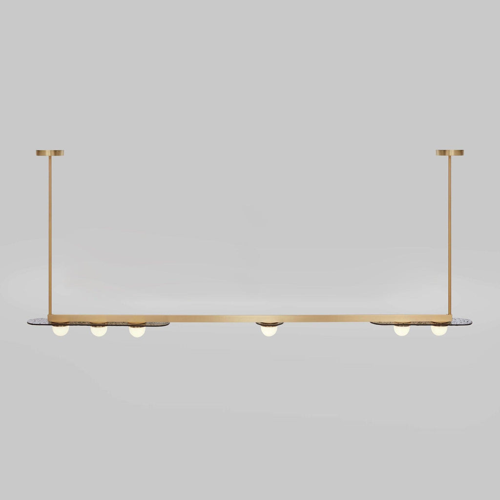 Ardenena Glass Chandelier-Moonnatur