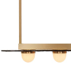 Ardenena Glass Chandelier-Moonnatur