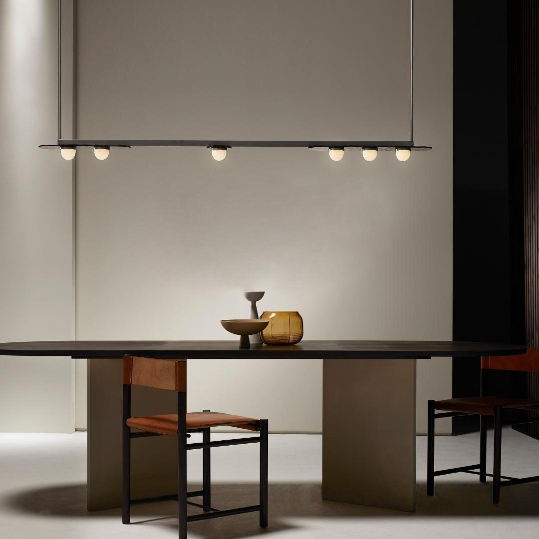 Ardenena Glass Chandelier-Moonnatur