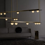 Ardenena Glass Chandelier-Moonnatur