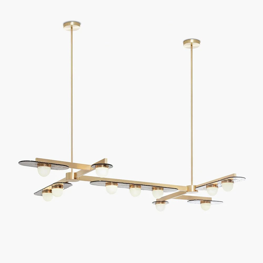 Ardenena Glass Chandelier-Moonnatur