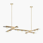 Ardenena Glass Chandelier-Moonnatur