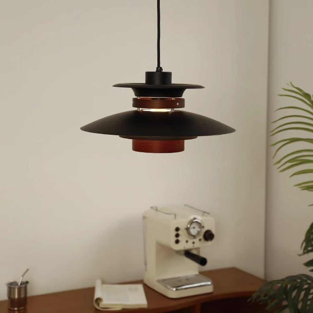 Fervale Wood Pendant Light-Moonnatur