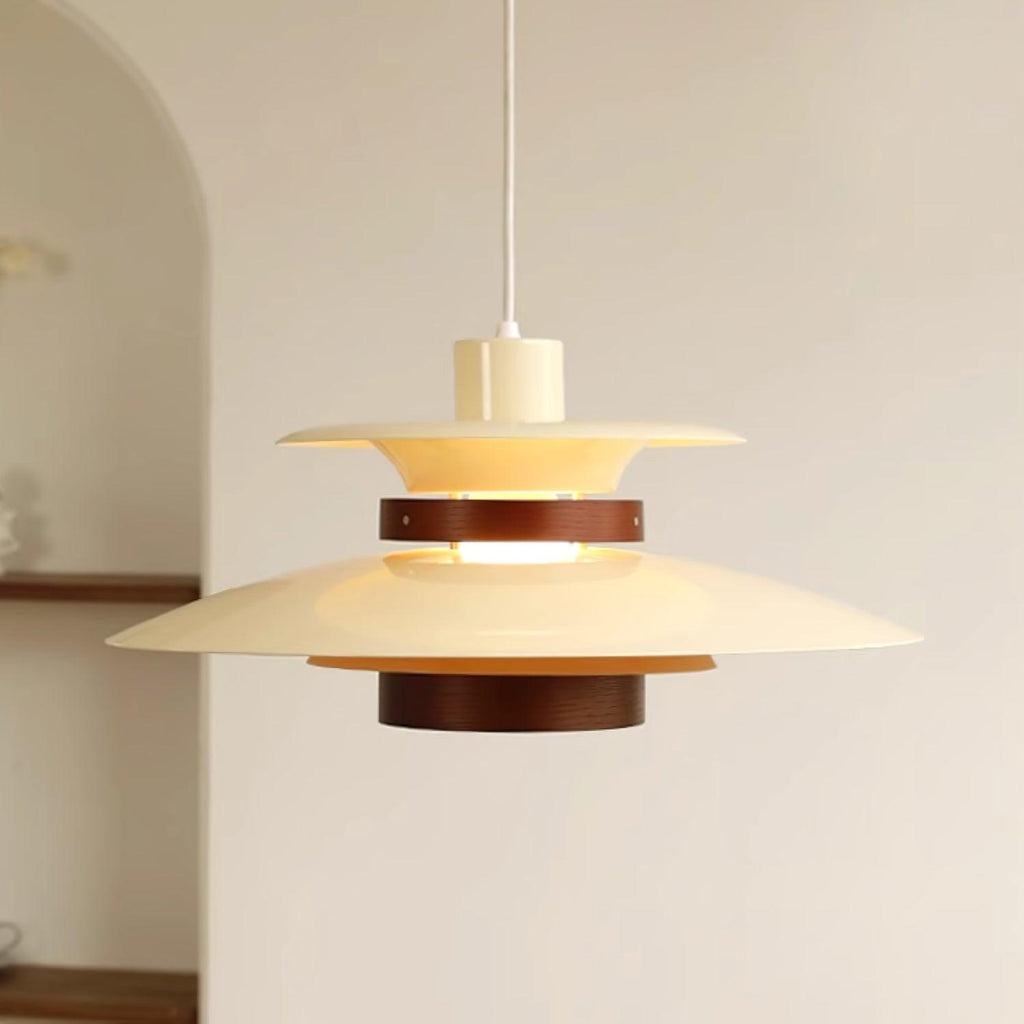Fervale Wood Pendant Light-Moonnatur