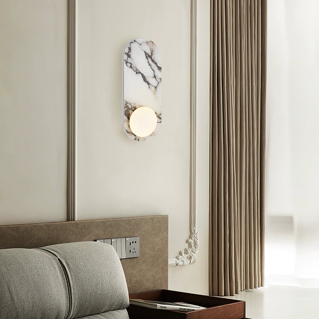 Wardenoria Marble Wall Light-Moonnatur