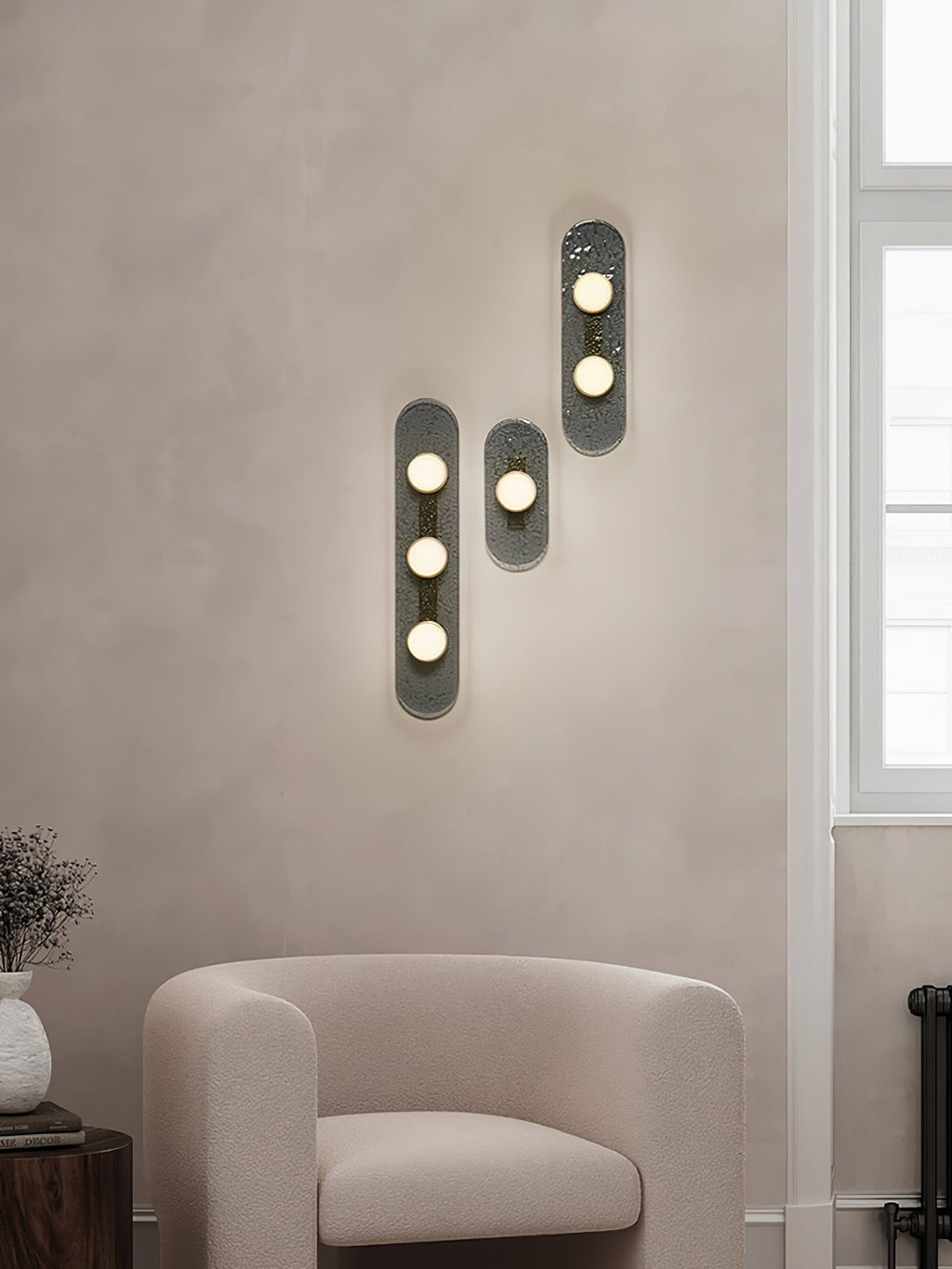 Jarenara Acrylic Wall Light-Moonnatur