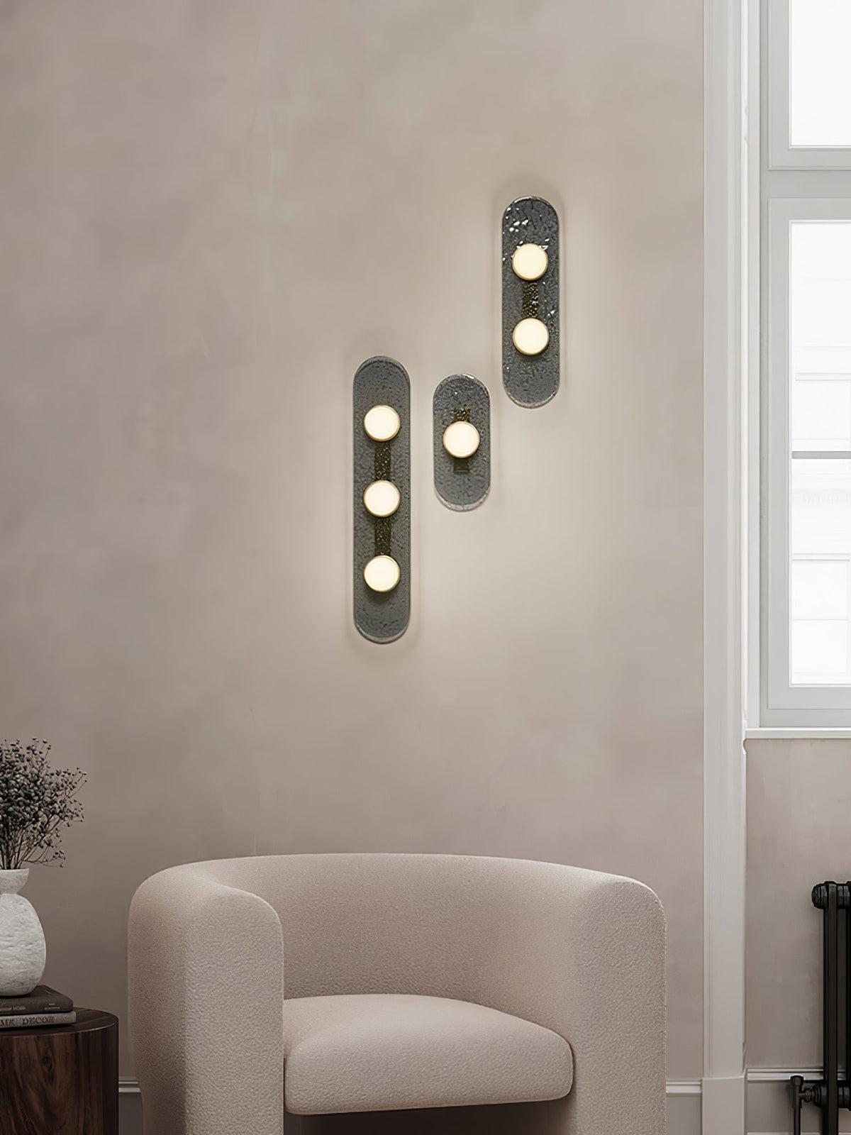 Jarenara Acrylic Wall Light-Moonnatur