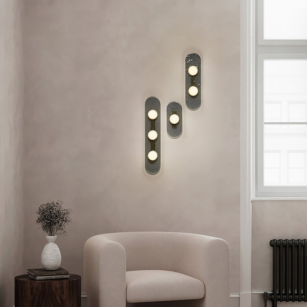Jarenara Acrylic Wall Light-Moonnatur