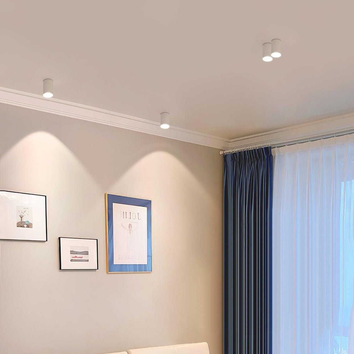 Vardenlyn Aluminium Ceiling Light-Moonnatur
