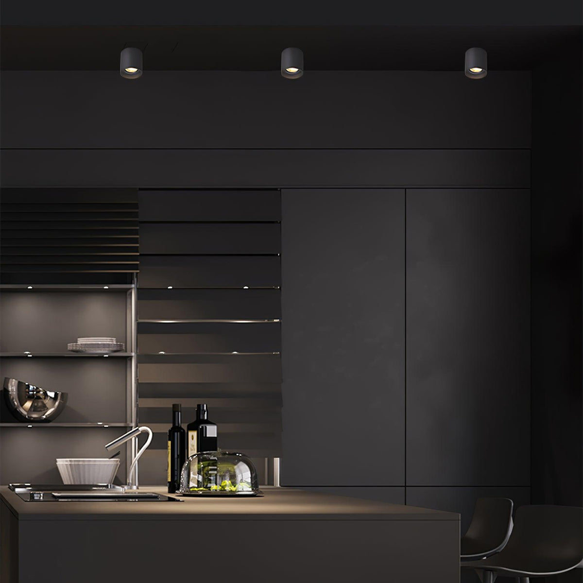 Vardenlyn Aluminium Ceiling Light-Moonnatur