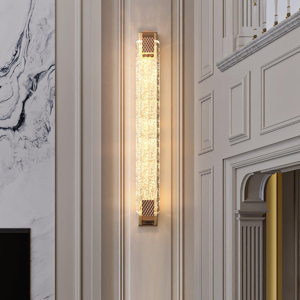 Auremist Crystal Wall Light-Moonnatur