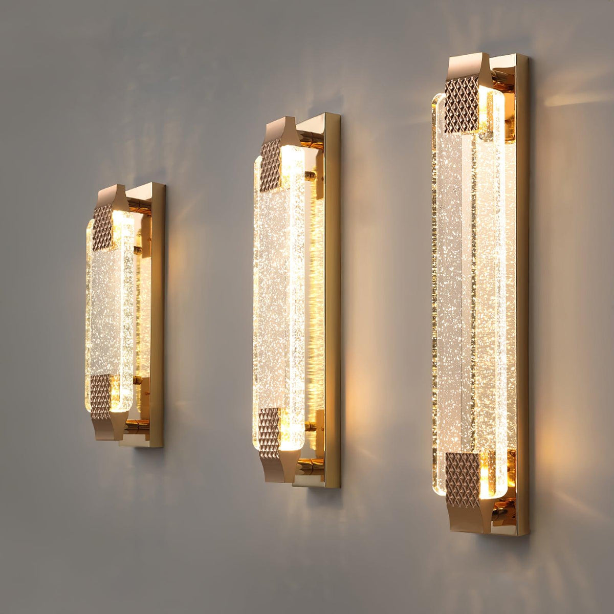 Auremist Crystal Wall Light-Moonnatur