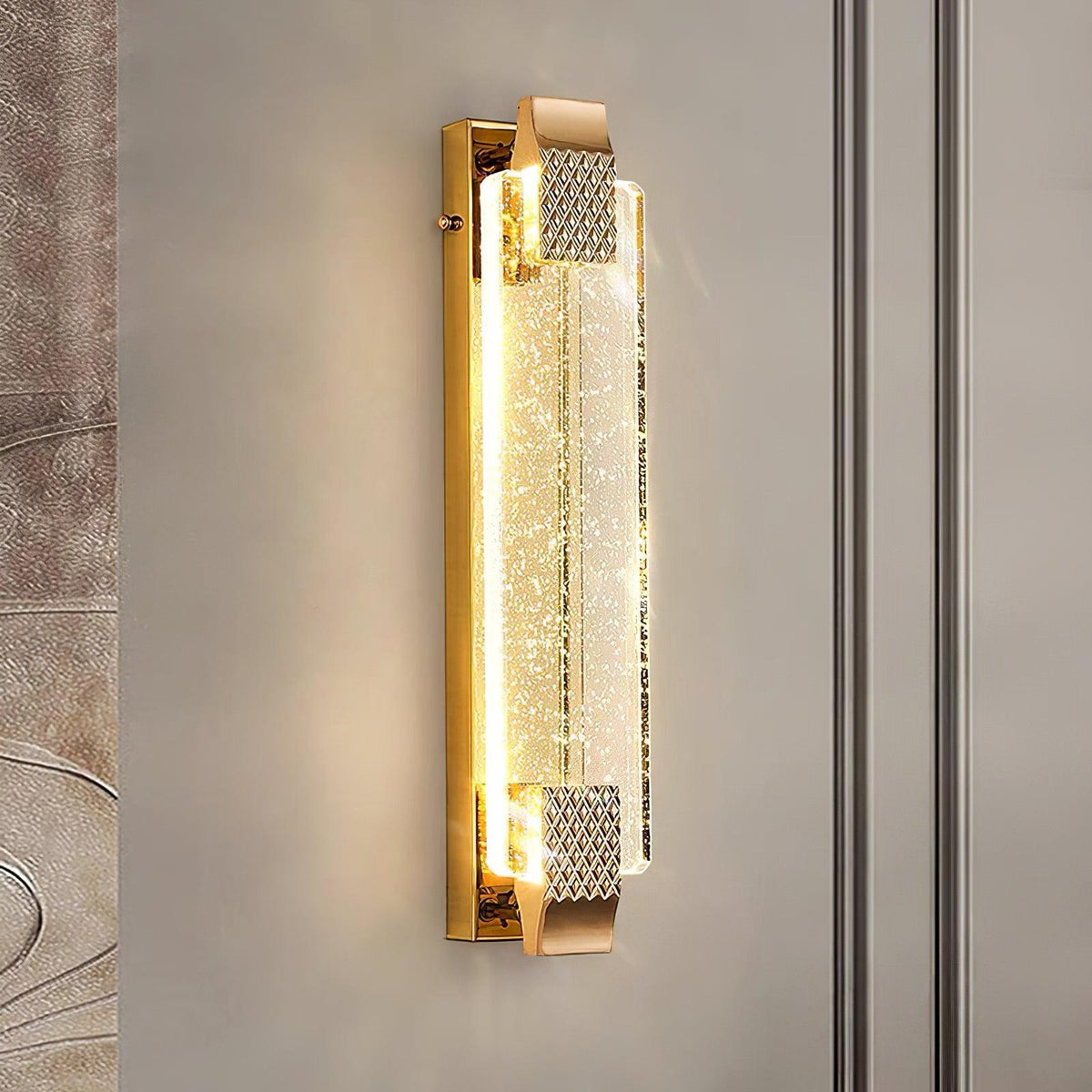 Auremist Crystal Wall Light-Moonnatur