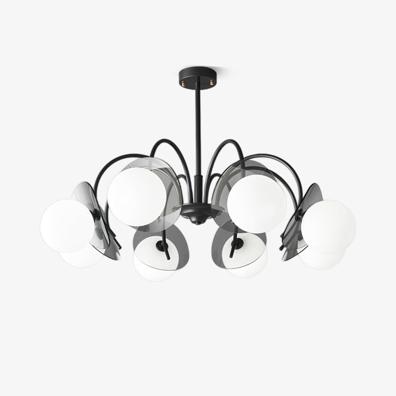 Galenia Glass Chandelier-Moonnatur