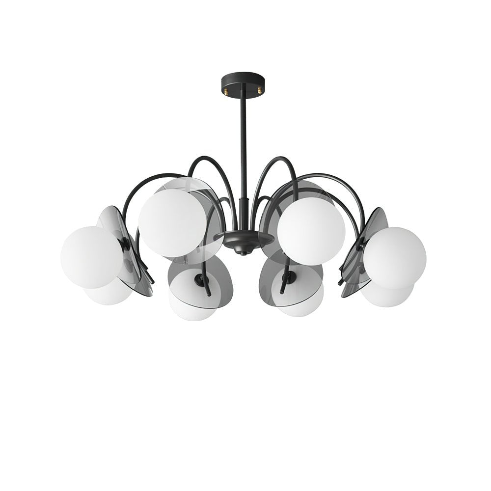 Galenia Glass Chandelier-Moonnatur