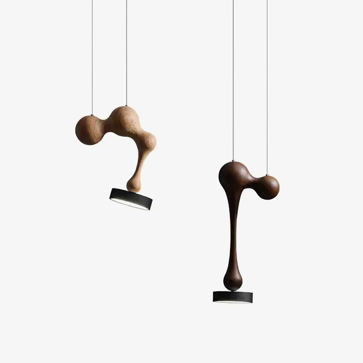 Ferrowwyn Wood Pendant Light-Moonnatur