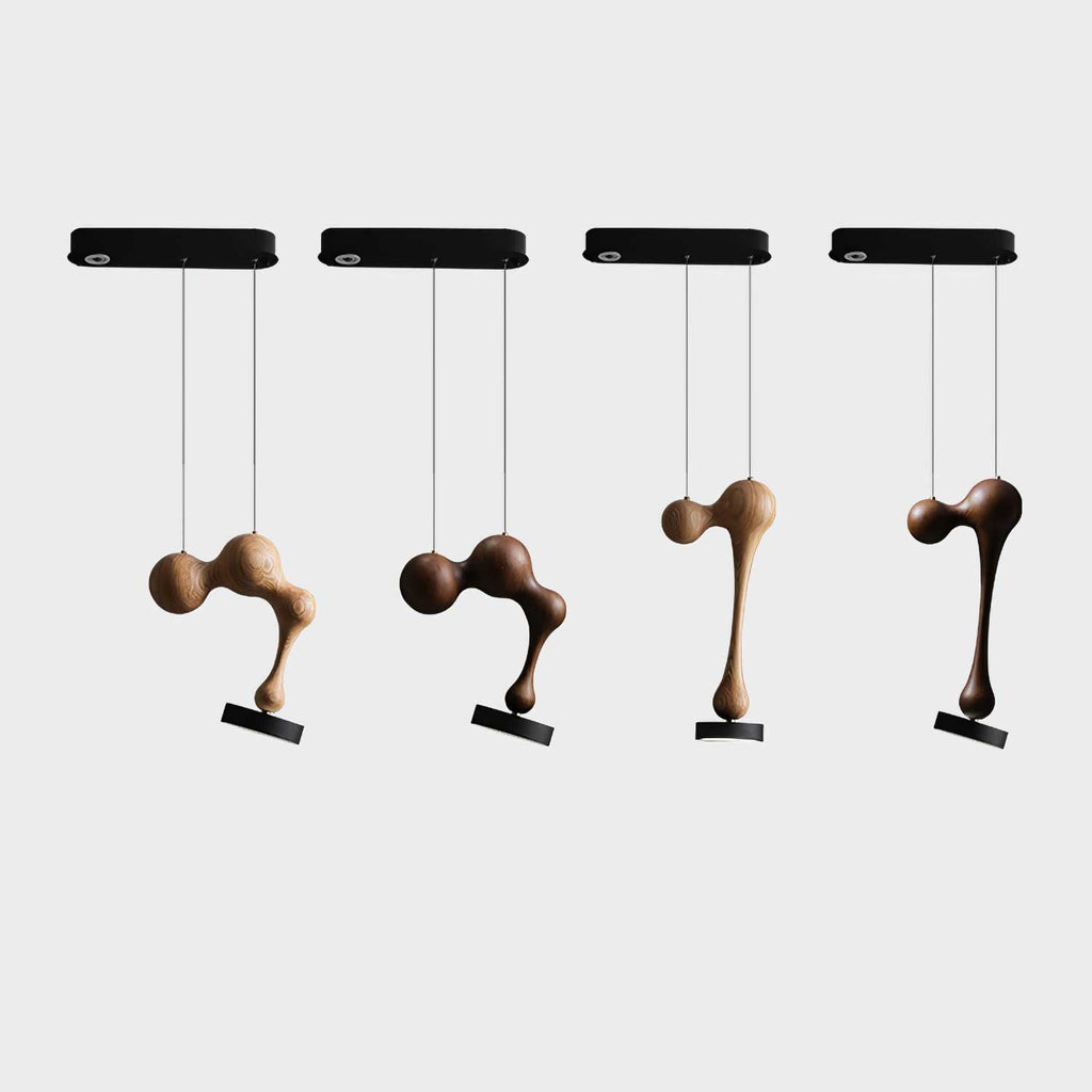 Ferrowwyn Wood Pendant Light-Moonnatur