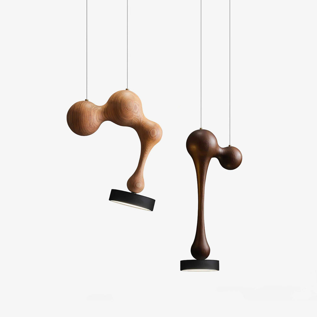 Ferrowwyn Wood Pendant Light-Moonnatur