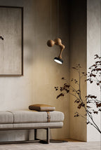 Ferrowwyn Wood Pendant Light-Moonnatur