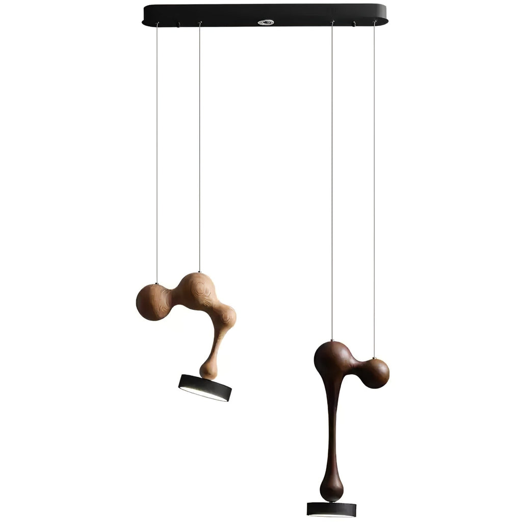 Ferrowwyn Wood Pendant Light-Moonnatur