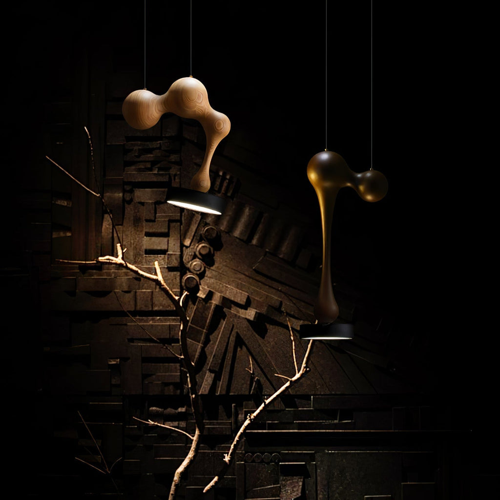 Ferrowwyn Wood Pendant Light-Moonnatur