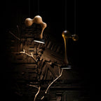 Ferrowwyn Wood Pendant Light-Moonnatur