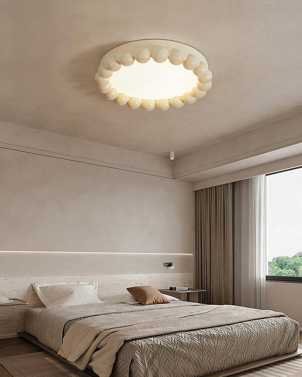 Hioralia Resin Ceiling Light-Moonnatur