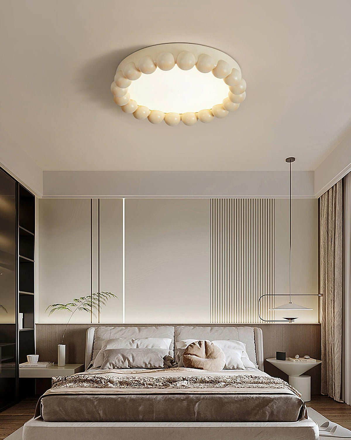 Hioralia Resin Ceiling Light-Moonnatur