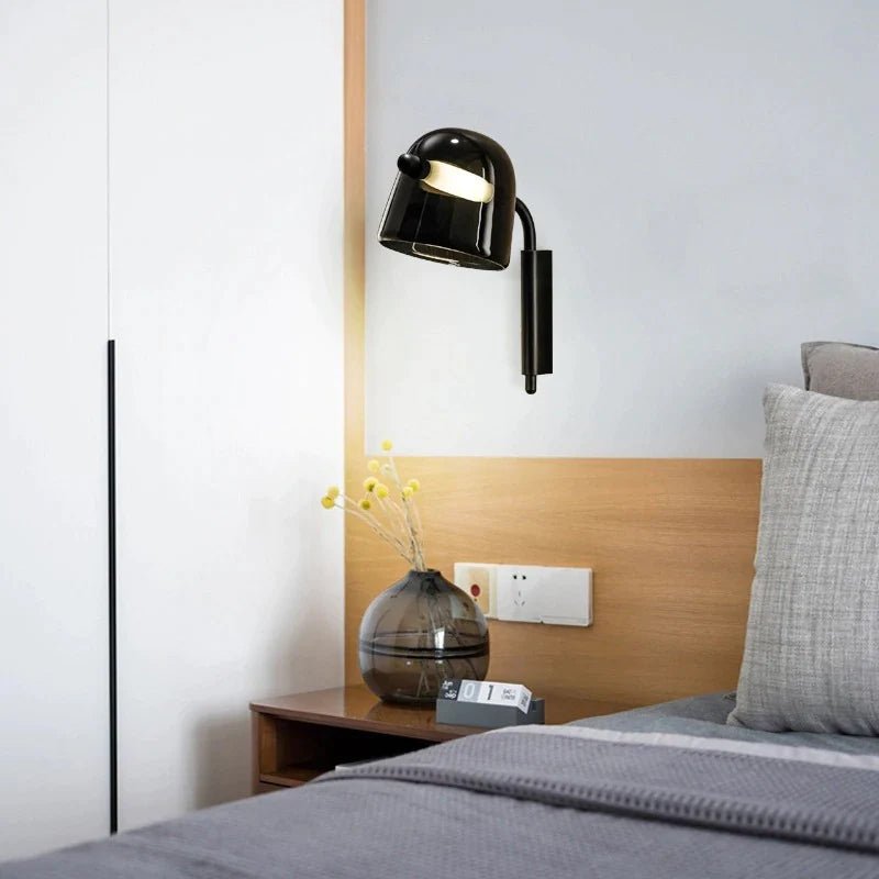 Davenis Glass Wall Light-Moonnatur