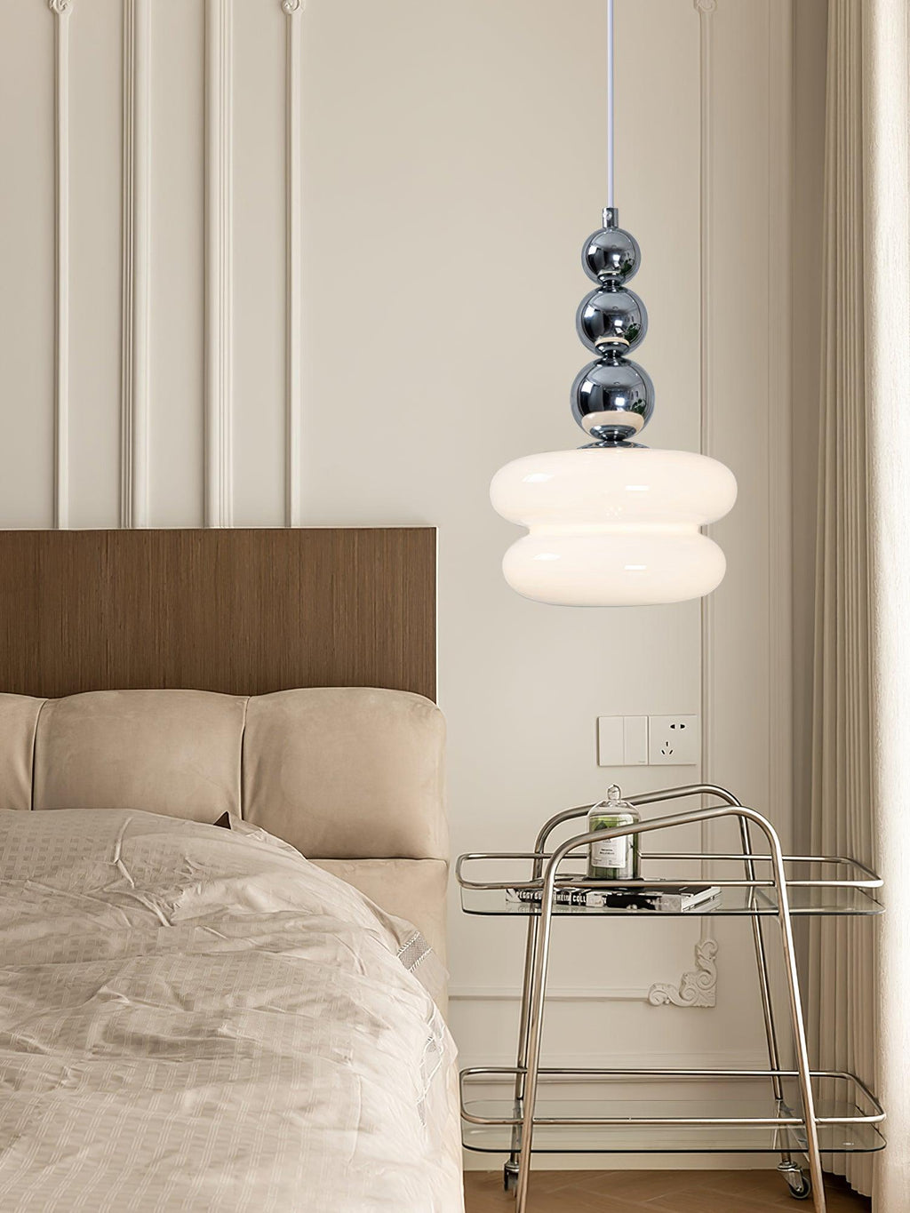 Olvenera Glass Pendant Light-Moonnatur
