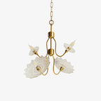 Seldenelle Glass Chandelier-Moonnatur