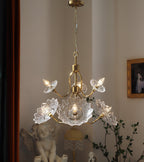 Seldenelle Glass Chandelier-Moonnatur