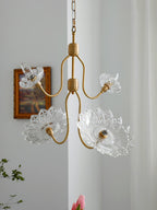 Seldenelle Glass Chandelier-Moonnatur