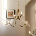Seldenelle Glass Chandelier-Moonnatur