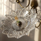 Seldenelle Glass Chandelier-Moonnatur