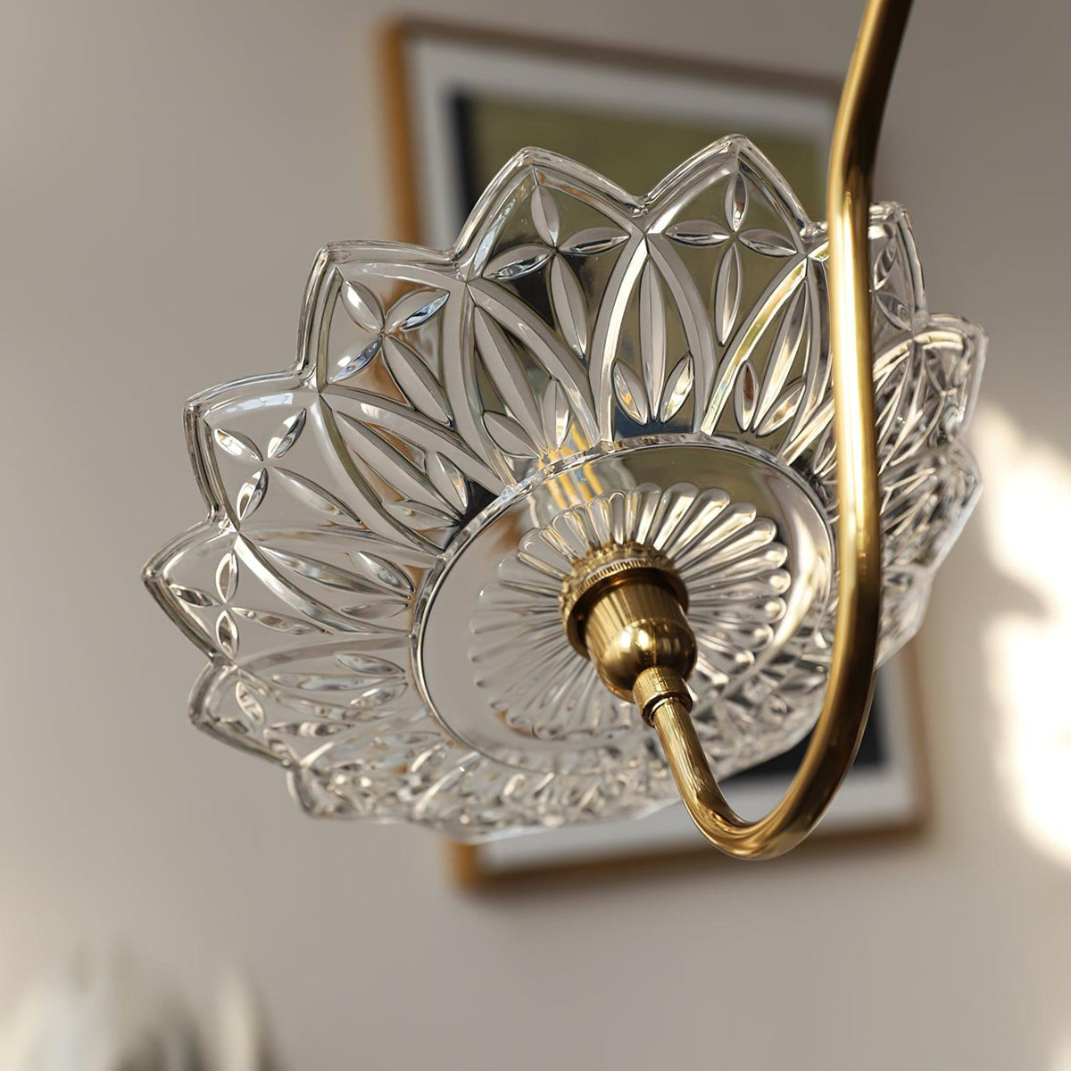 Seldenelle Glass Chandelier-Moonnatur