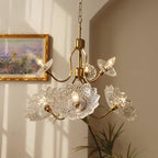 Seldenelle Glass Chandelier-Moonnatur