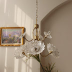 Seldenelle Glass Chandelier-Moonnatur