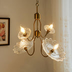 Seldenelle Glass Chandelier-Moonnatur