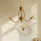 Seldenelle Glass Chandelier-Moonnatur