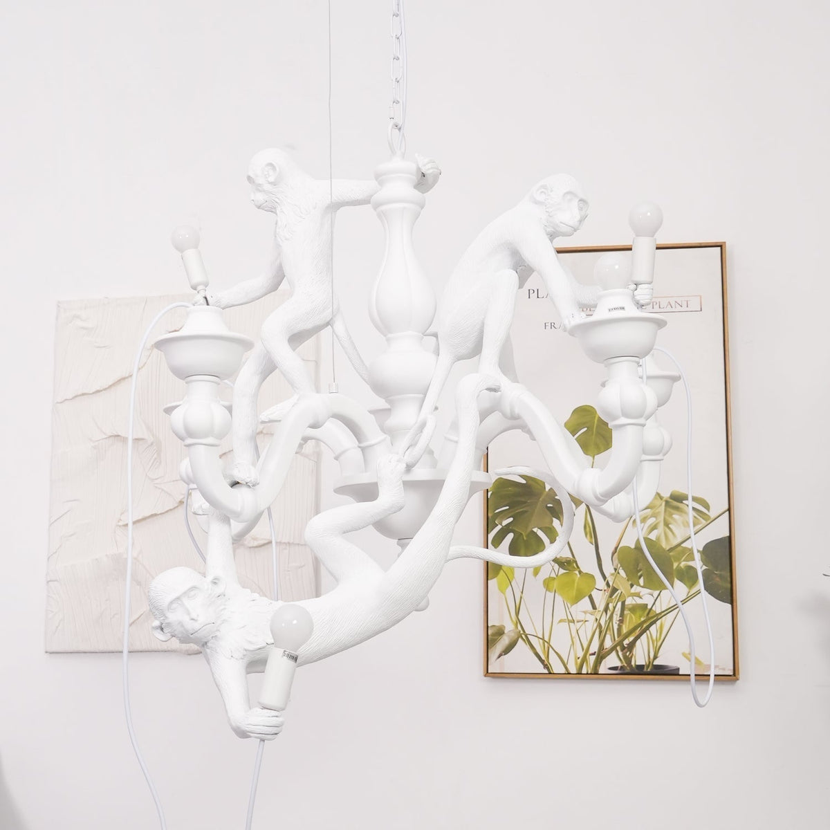 Caperelle Resin Chandelier-Moonnatur