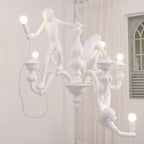 Caperelle Resin Chandelier-Moonnatur