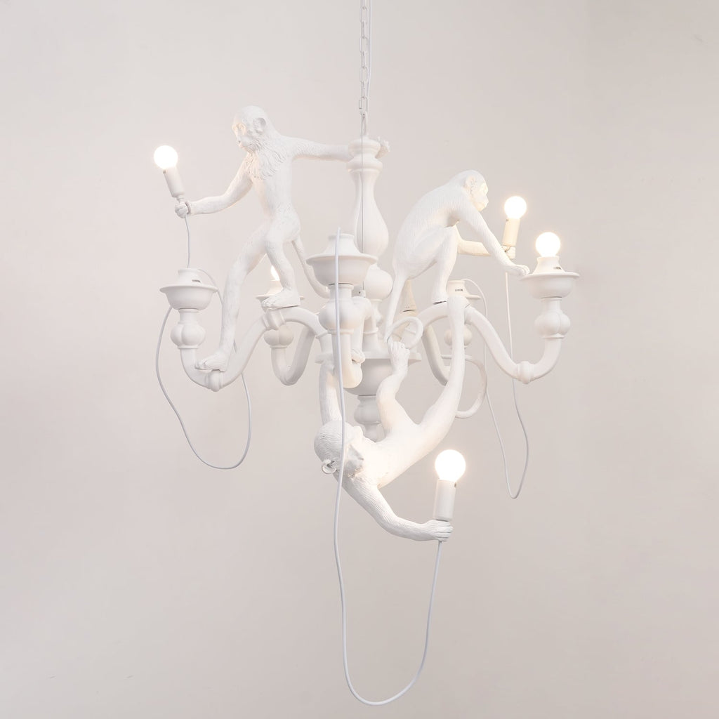 Caperelle Resin Chandelier-Moonnatur