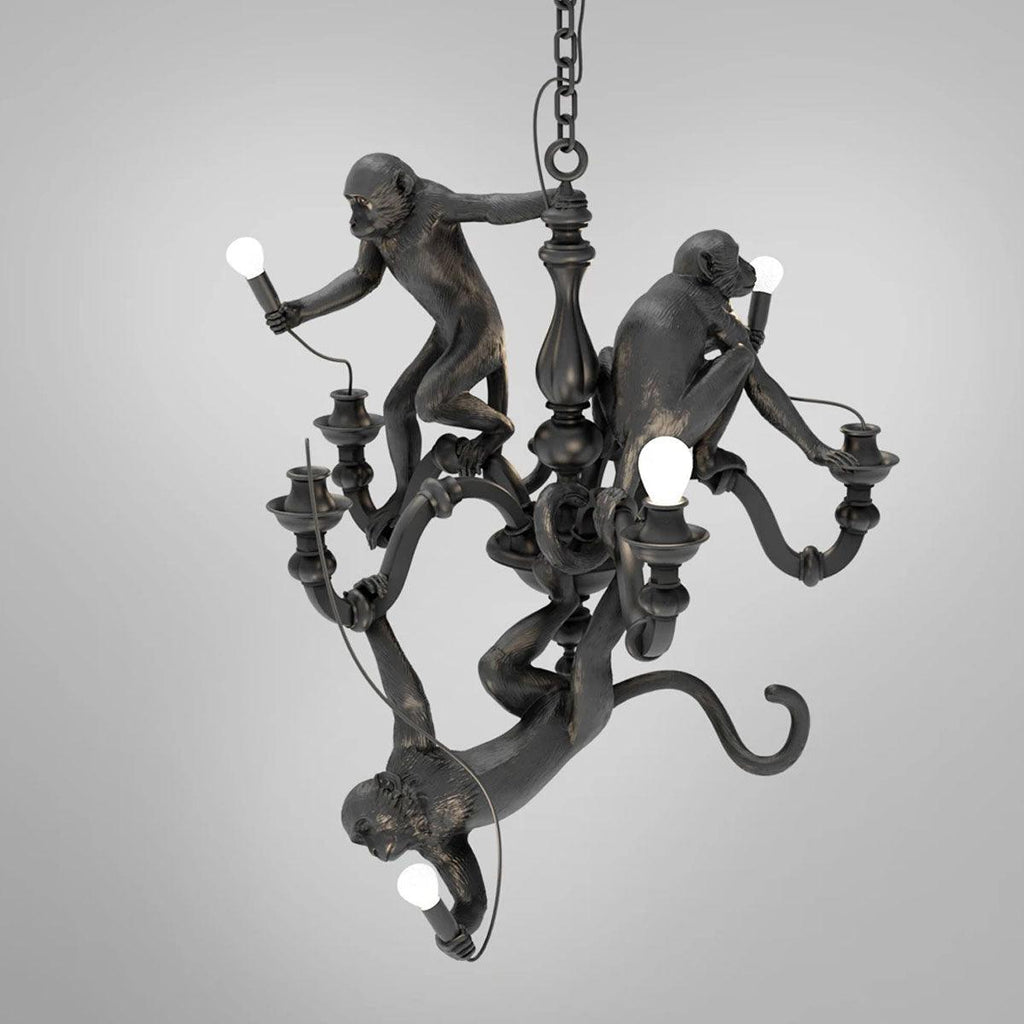 Caperelle Resin Chandelier-Moonnatur