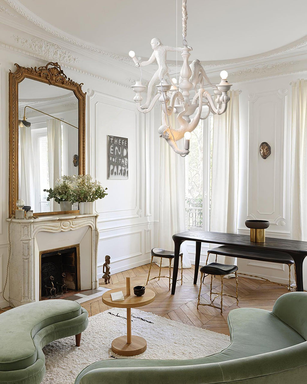 Caperelle Resin Chandelier-Moonnatur