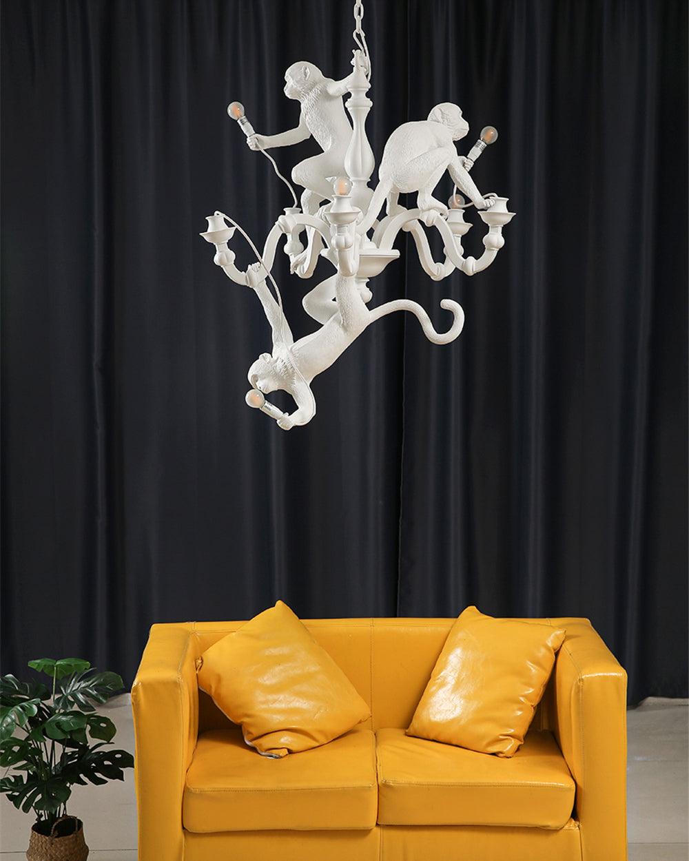 Caperelle Resin Chandelier-Moonnatur
